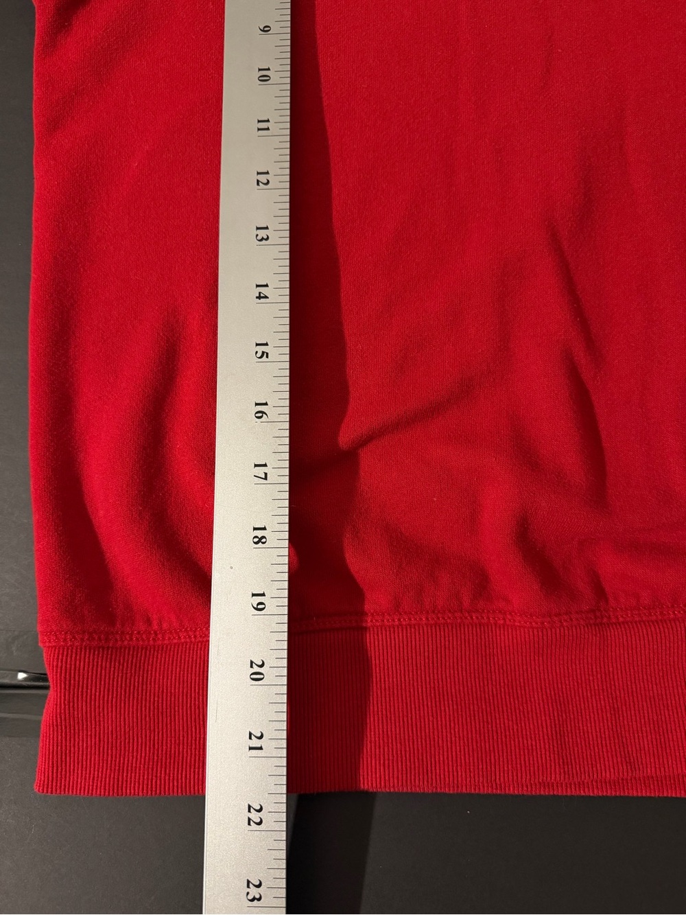 Tommy Hilfiger Sport Red Cowl Neck Funnel Neck Sweatshirt Pullover Womens Large - Picture 7 of 7